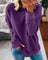 Arabelle - Cozy Knit Sweater - Purple