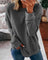 Arabelle - Cozy Knit Sweater - Dark Gray
