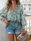 Beverly™ | Summer Floral Top - Green (Almost sold out)