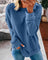 Arabelle - Cozy Knit Sweater - Blue