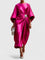 Caryzmah | Elegant Sleeve Long Dress - Rose Red
