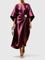 Caryzmah | Elegant Sleeve Long Dress - Claret