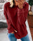 Arabelle - Cozy Knit Sweater - Burgundy