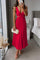 Mia | Dreamy Maxi Dress - Red