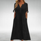 Erma™ Women's Elegant Dress - Black