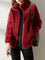 Elina - Soft Fleece Jacket - Red