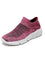 Leona Athletic Walking Sneakers - Purple