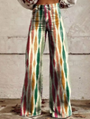 Sydney| Stylish Wide-Leg Patterned Pants