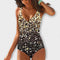 Tricolour Bikini - Brown Black