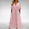 Erma™ Women's Elegant Dress - Pink