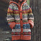 Valentina Knitted cardigan in wool - Orange