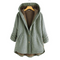 Helma™ - Elegant and comfortable hooded jacket for women - Green