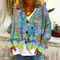 Everly - Stylish Cozy Top - Green