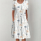 Willow™ Stylish Women's Dress - Beige