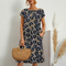 Rosalie™ Elegant Women's Dress - Navy Blue