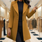Bianchi - Slim Fit Long Sleeve Coat - Yellow