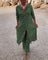 Evelyn - Chic Geometric Two-Piece Set - Green (Almost sold out)