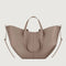 Olivia – Vintage Tote Bag - Taupe