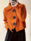 Haven - Premium Knit Jacket - Orange