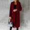 Genevieve™ - Timeless Double-Breasted Coat - Red