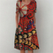 Willow™ Stylish Women's Dress - Red