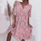 Agnes™ Elegant Women's Dress - Pink