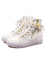Celeste High-Top Platform Sneakers - White