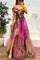 Juliet – Elegant Off-Shoulder Maxi Dress - Pink