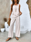 Elara Spring-Ready Co-ord Set - Creme (Almost sold out)