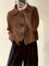 Haven - Premium Knit Jacket - Brown