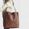 Monica | Stylish Leather Bag - Coffee