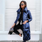 Charlotte™ - Lined Long Parka - Blue