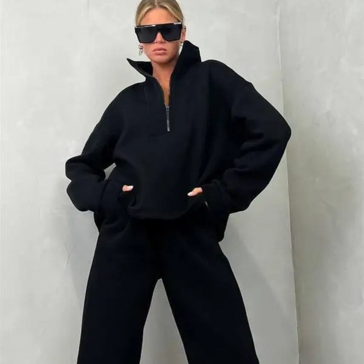 Isabella - Cozy High-Neck Tracksuit Set