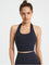 Serena Backless Low-Cut Summer Tank Top - Black