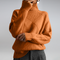 Chloe - Cosy Winter Knit Sweater - Orange