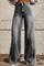 Susan | Stylish Wide-Leg Denim Pants - Grey