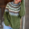 Nayla™ – Elegant Sweater - Green