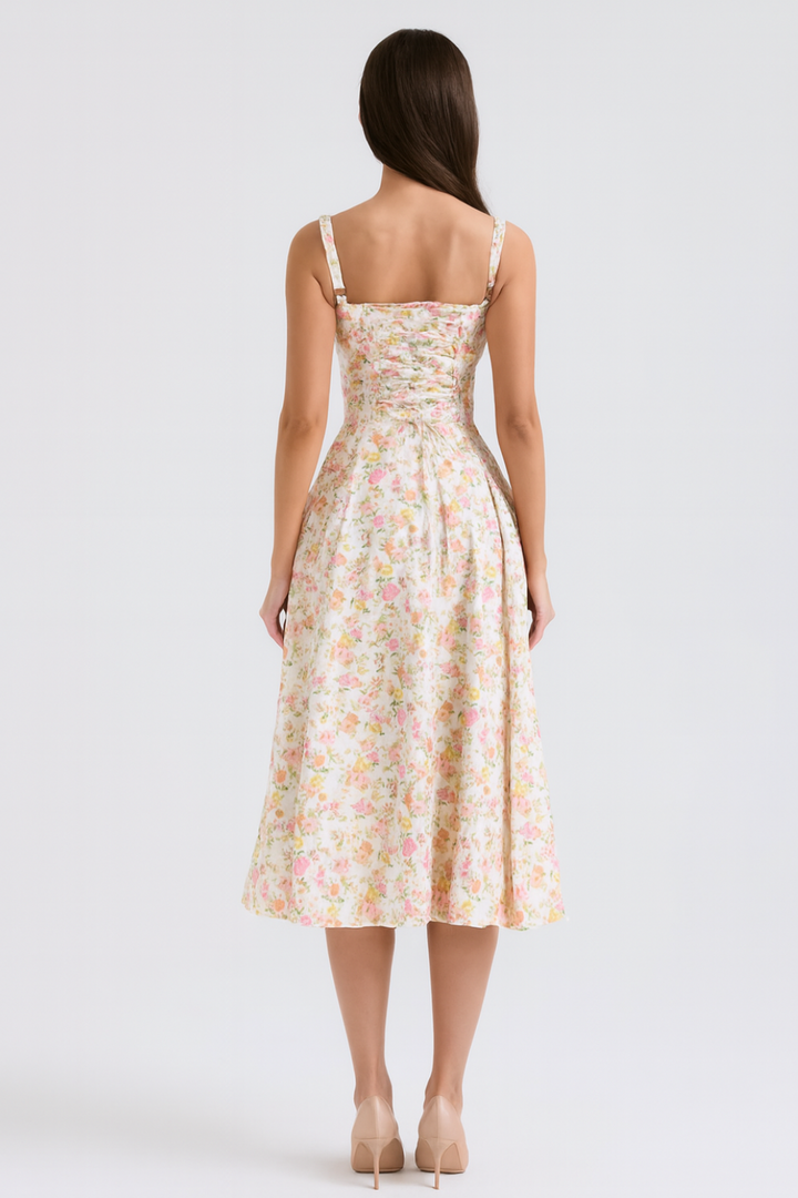 Anika - Rosebud Floral Maxi Dress