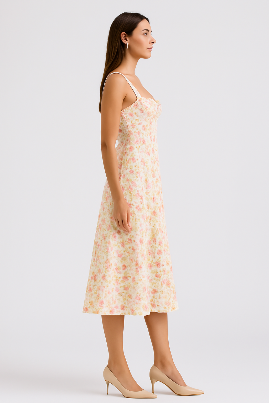Anika - Rosebud Floral Maxi Dress