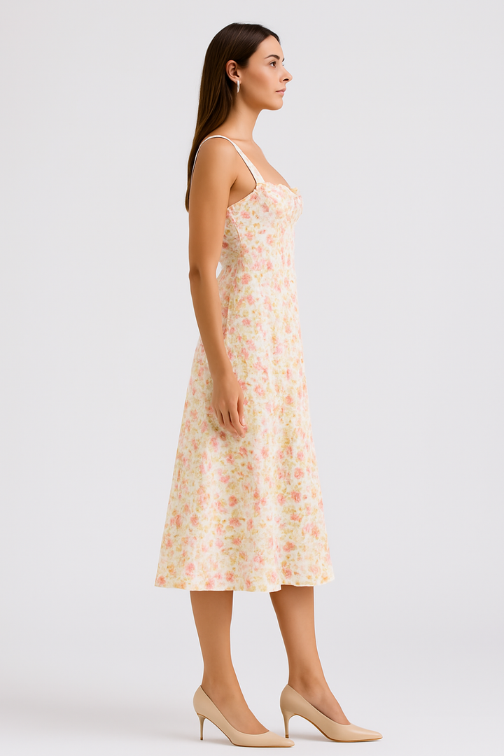 Anika - Rosebud Floral Maxi Dress