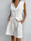 Fiora Paros Two-Piece Cover-Up Set - Off-White
