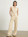 Lira Relaxed Fit Linen Pants Set