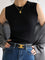 Aria Cotton Everyday Tank - Black