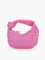 Fiora Venus Braided Handbag - Pink