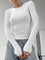 Celeste Chic Long Sleeve Everyday Shirt - White