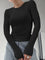Celeste Chic Long Sleeve Everyday Shirt - Black