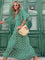 Luna Bohemian-Style Maxi Dress - GreenPink