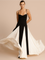 Arden Bold Block Maxi Dress - Black