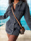 Ember Oversized Denim Jacket - Grey