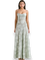 Amara Blossom Green Floral Vintage Gown - Vintage Green